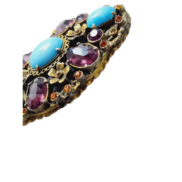 Antique Austro Hungarian Huge Brooch (A750) - Picture 5 of 7